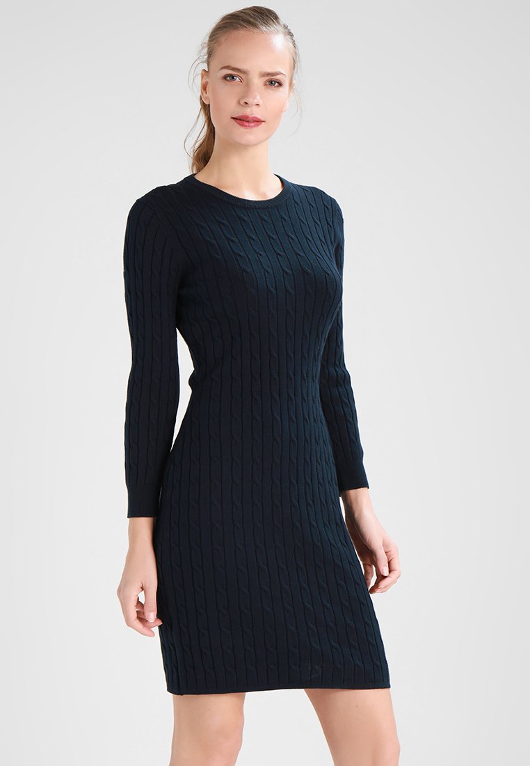 GANT STRETCH CABLE DRESS - Jumper dress 