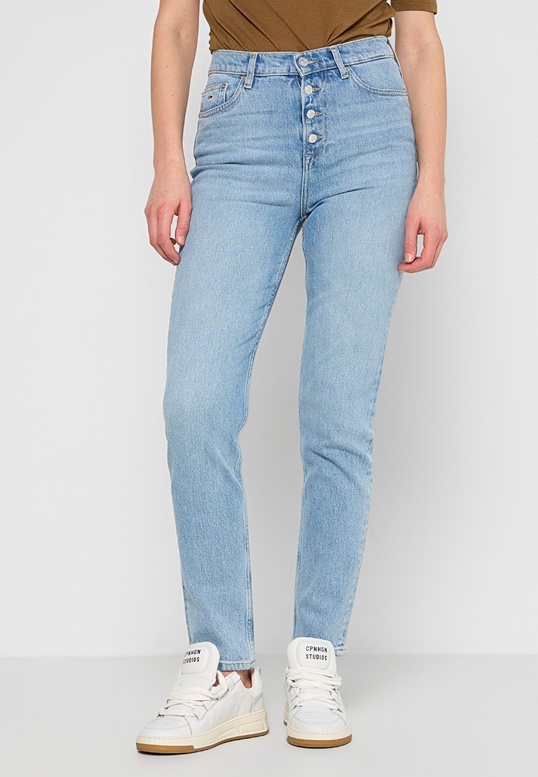 Tommy Jeans Slim fit jeans blauw Tommy Jeans Slim fit jeans blauw