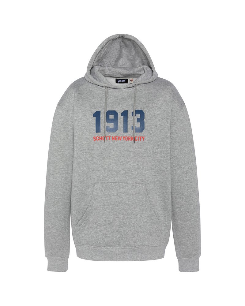 Schott Sweater lichtgrijs