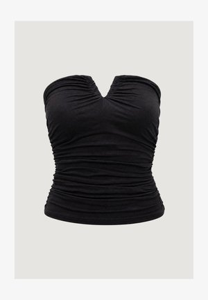 I AM, BUSTIER CON - Top - black