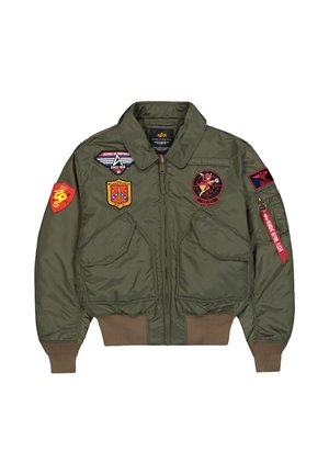 Alpha Industries, ALPHA INDUSTRIES MEN - BOMBER JACKETS CWU-45/P DEVILS BRIGADE - Bomberjacke - dark olive
