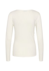 Kaffe LOTTE - Langærmet T-shirt - chalk