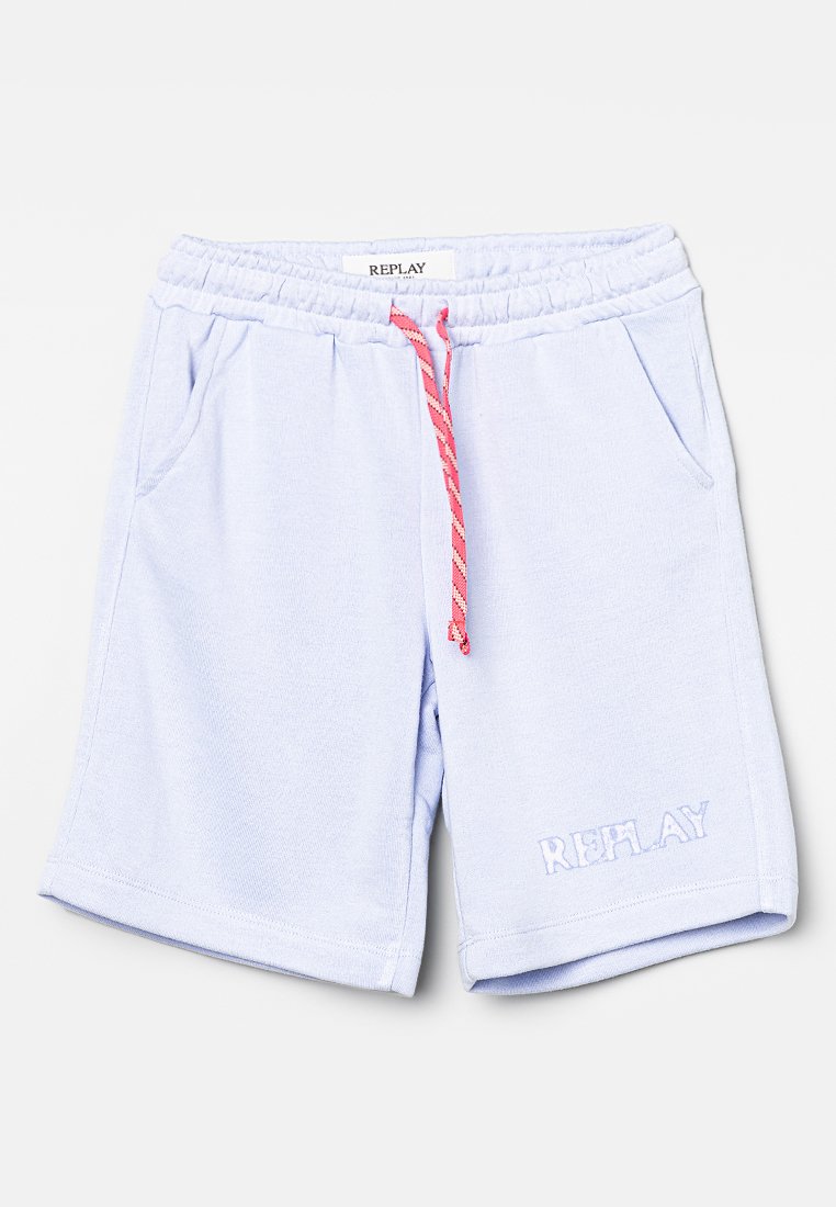 Replay Shorts lichtblauw