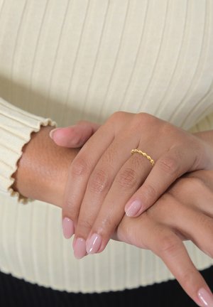 BASIC DESIGN - Ring - gold-coloured