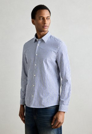 NEW KENT COLLAR LONG SLEEVE ROUND HEM - Finskjorte - blue