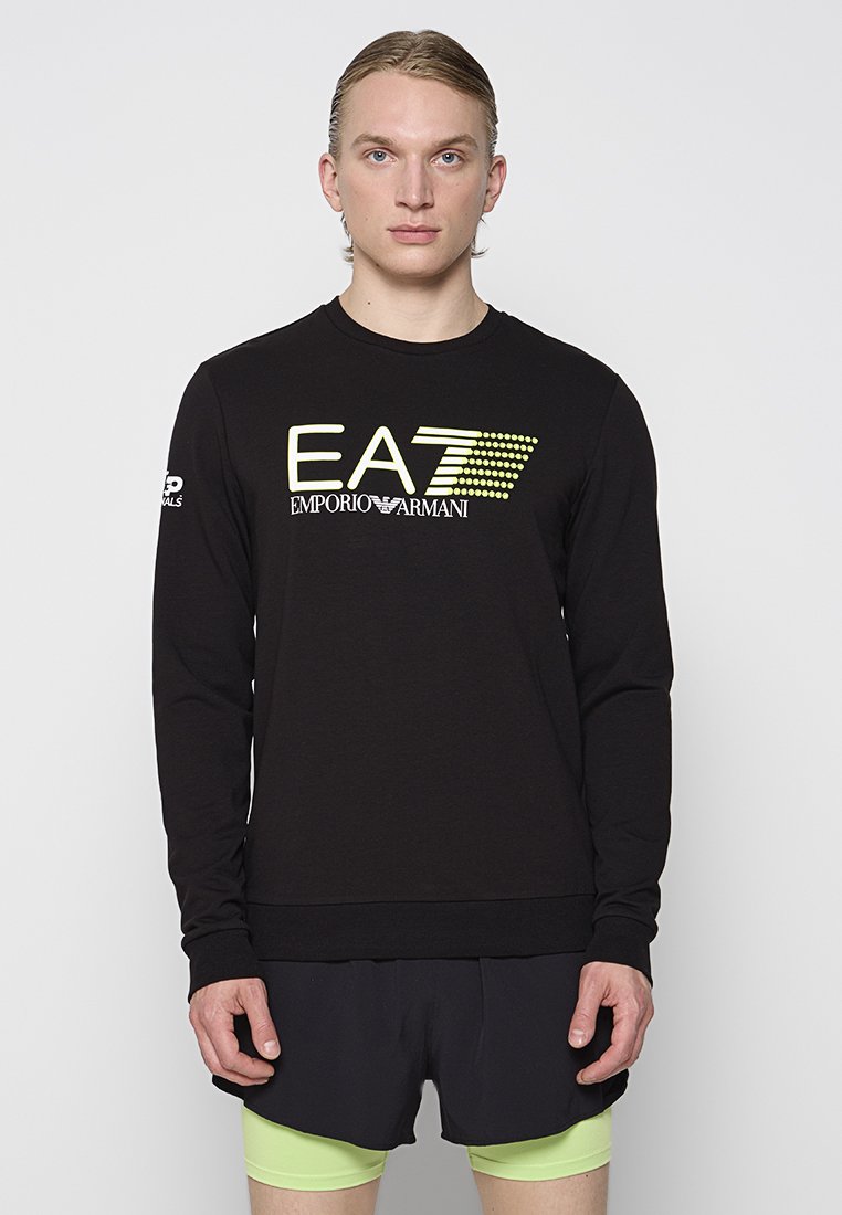 EA7 Emporio Armani Sweater zwart EA7 Emporio Armani Sweater zwart