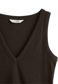 Lindex Top - dark brown