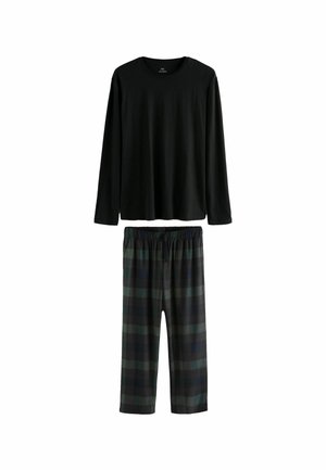 REGULAR FIT - MOTION COSY LONG SLEEVE SET - Pyjama set - black green blue
