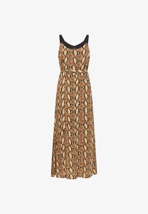 faina, Maxi dress - beige schlange
