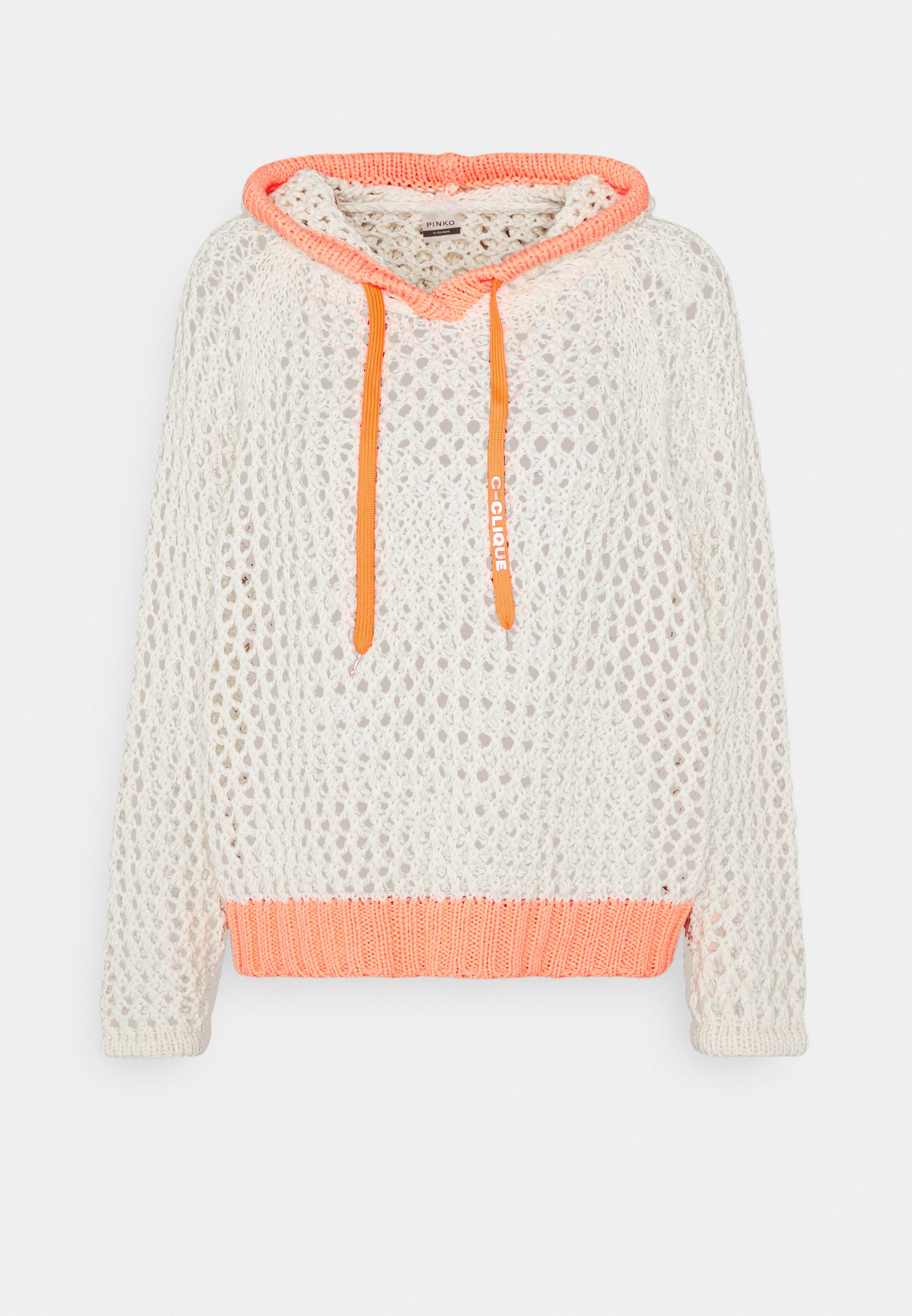 Pinko LAPERM MAGLIA RETE EFFETTO UNCINETTO - Maglione - white/bianco -  Zalando.it