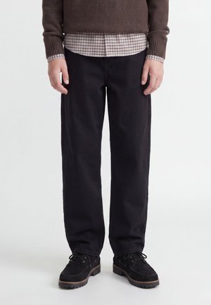 Jack & Jones Kids, TROUSERS JUNIOR - Дънки с прав крачол - black