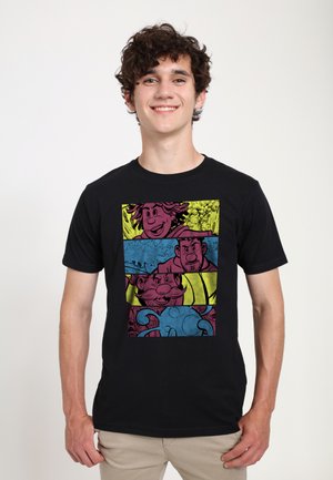 Henry Tiger STRANGE WORLD ADVENTURER BARS - T-shirt z nadrukiem