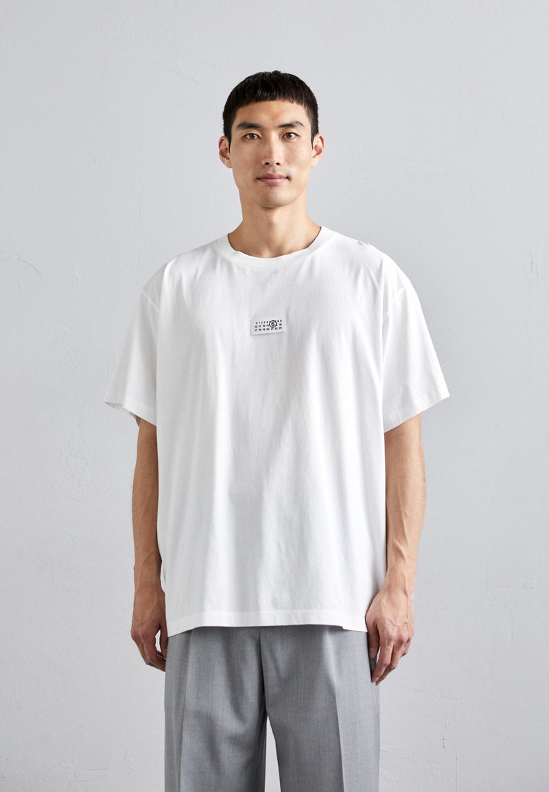 MM6 Maison Margiela Paprasti marškinėliai - white