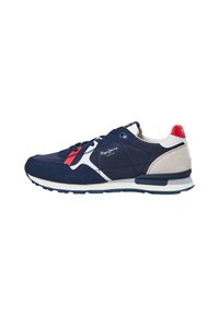 Pepe Jeans - BRIT ROAD  - Sneakers laag - navy Miniatuurafbeelding 1