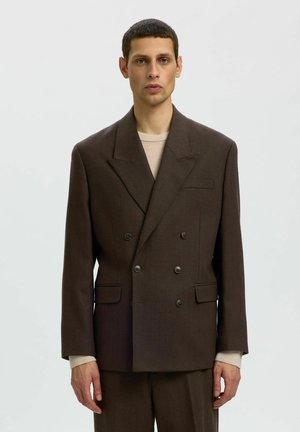 Selected, DOUBLE-BREASTED BLAZER RELAXED FIT - Veste de costume - delicioso
