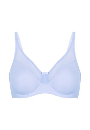 Hunkemöller, HUNKEMÖLLER NINA NON-PADDED UNDERWIRED MINIMIZER BRA - Underwired bra - blue