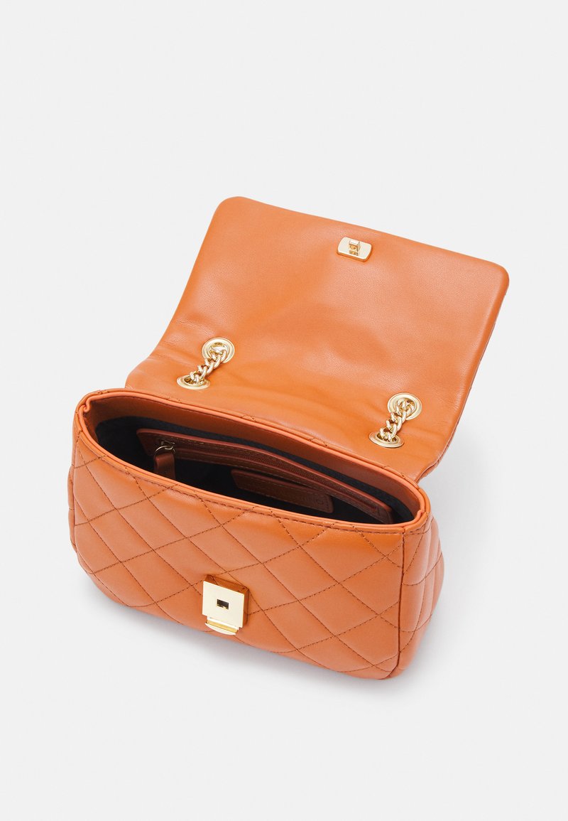 Sac Bandoulière VALENTINO Ocarina - Modèle Camera Bag, Couleur Zucca (orange) - Neuf Avec étiquettes
