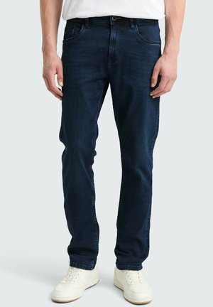 JOSH REGULAR - Straight leg jeans - blue black denim