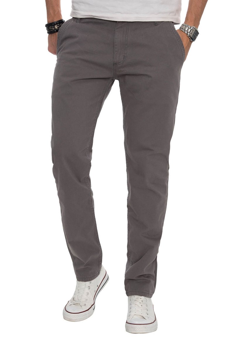 Herren Chinos | Alessandro Salvarini Chino grau - ZN51372 Herren Chinos | Alessandro Salvarini Chino grau - ZN51372