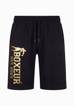 Boxeur Des Rues, SHORTS - Tracksuit bottoms - black-gold-coloured
