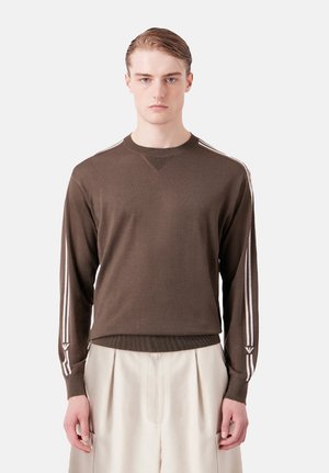 STRIPES - Maglione - brown