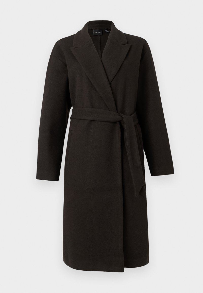 Vero Moda Mantel donkerbruin
