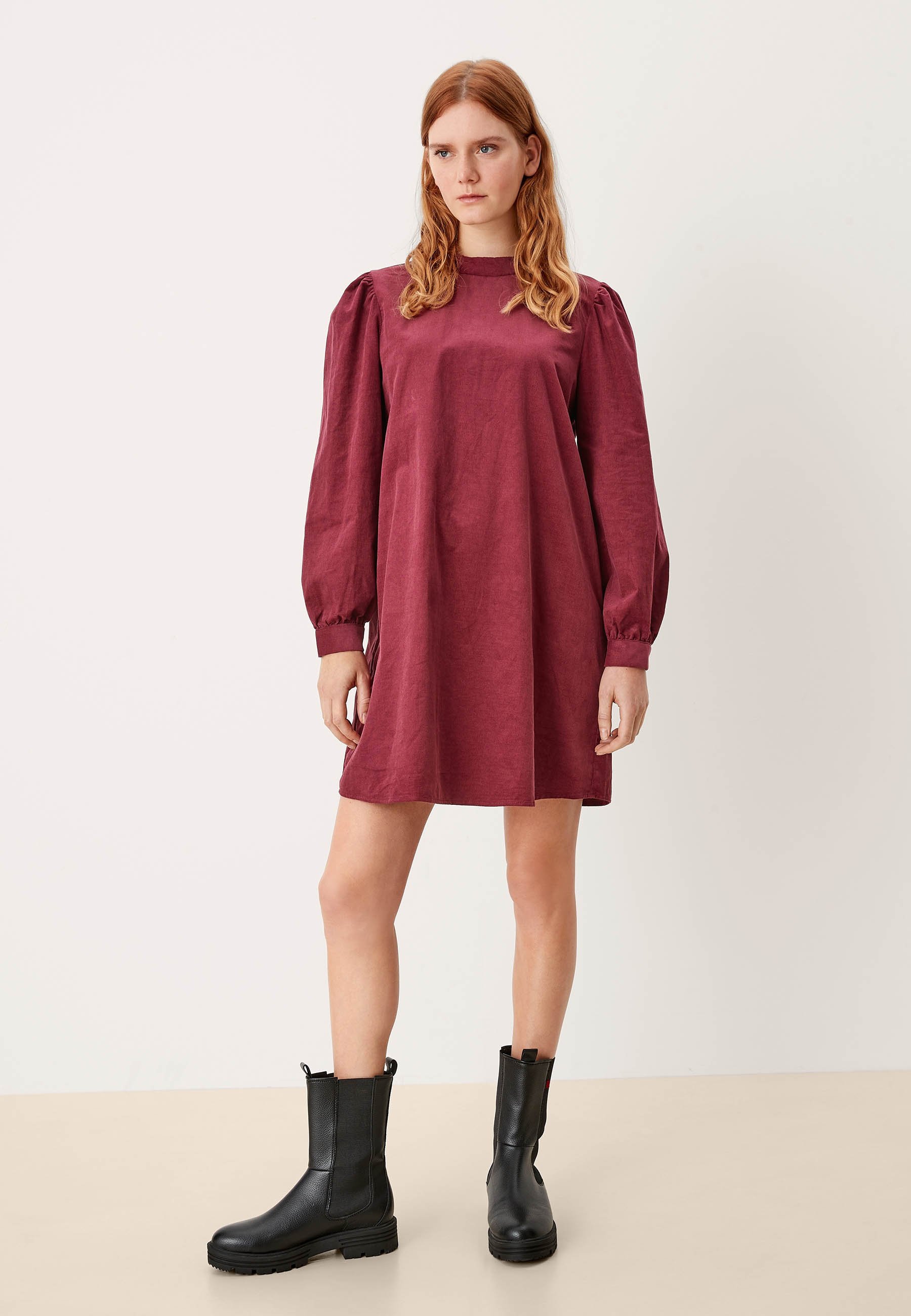 zalando robe bordeaux