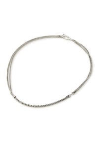 AllSaints SIGNATURE ROPE - Halskæder - silver-coloured