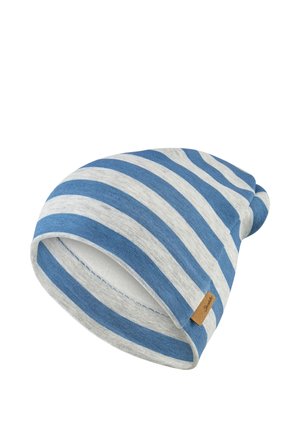 Sterntaler, BEANIE MELANGE MIT STREIFEN UNISEX - Beanie - kobaltblau
