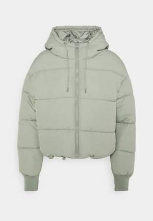 Vinterjakke - khaki green dusty light