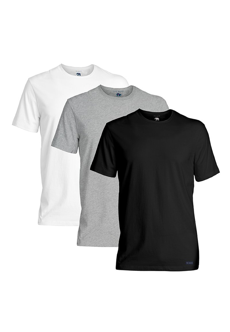 Herren Unterhosen | Ted Baker 3 PACK Unterhemd/-shirt black/schwarz - HI57848 Herren Unterhosen | Ted Baker 3 PACK Unterhemd/-shirt black/schwarz - HI57848