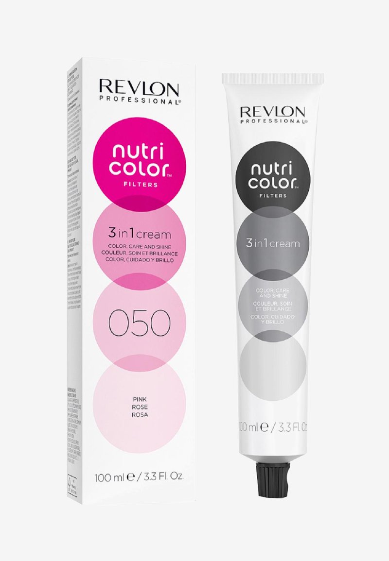 Revlon Professional - NUTRI COLOR™ FILTERS 3 IN 1 CREAM COLOR CARE AND SHINE SEMI PERMANENT - Après-shampoing - 050 pink, Agrandir