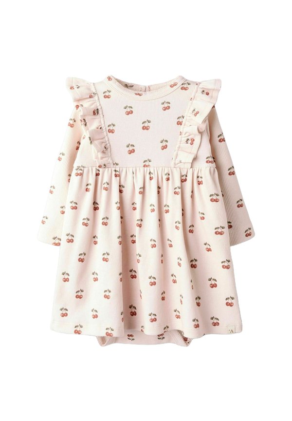 Jerseykleid - silver peony