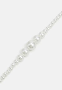 Pilgrim BEAT UNISEX - Ogrlica - silver-coloured/white