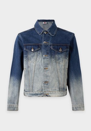 Icecream, RUNNING DOG TRUCKER JACKET - Дънково яке - mid wash blue