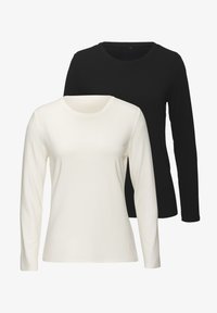 Unausgewählt, creme schwarz