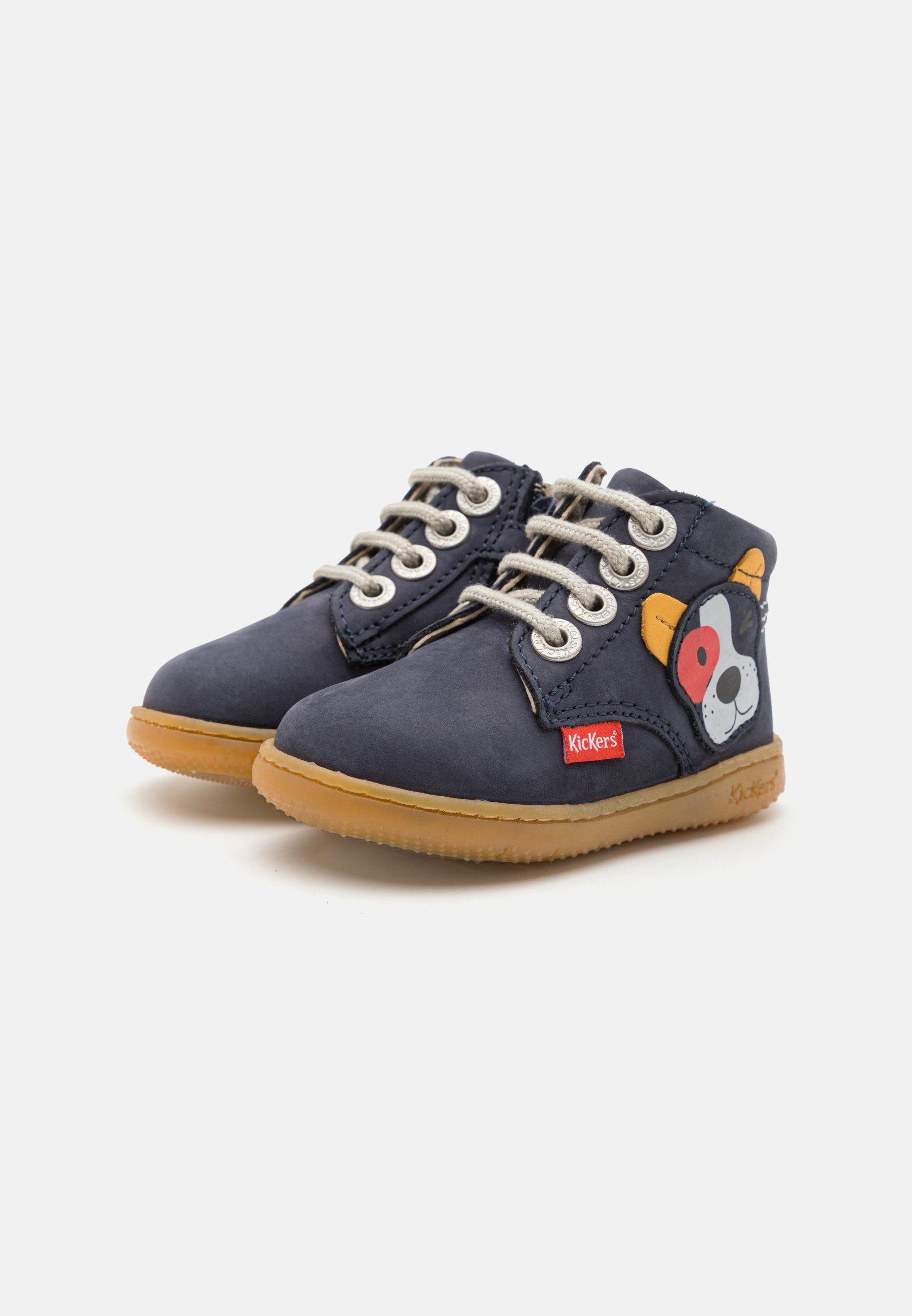 Kickers Baby Sneaker Godup – Canvas-Obermaterial, Klettverschluss – Wasserfeste Babyschuhe Für Jungen Und Mädchen