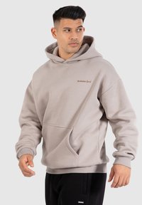 Smilodox Jersey con capucha - hellbraun