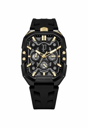 QUARZUHR BULLHEAD - Cronografo - schwarz   gold