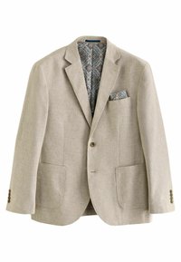 REGULAR FIT - TEXTURED - Sakko - stone
