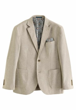 Next REGULAR FIT - TEXTURED - Blazer jacket - stone