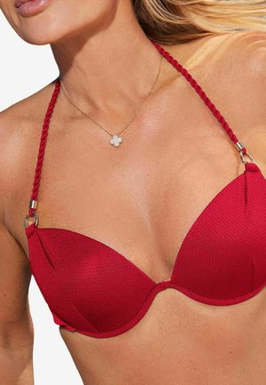 Bikiniöverdel - red