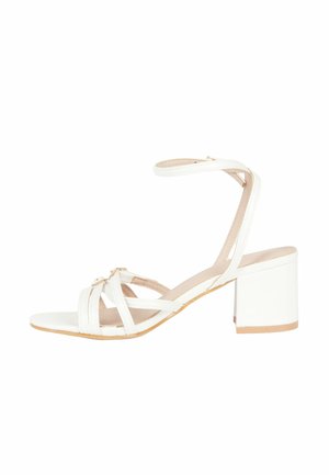 Sandali con tacco - bianco