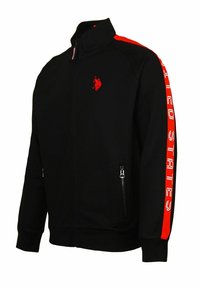 U.S. Polo Assn. Tröja med dragkedja - black