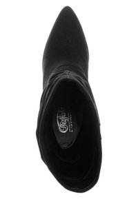 Buffalo Kozačky na vysokém podpatku - black