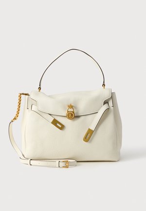 MICHAEL Michael Kors, HAMILTON MODERNE FLAP SATCHEL - Дамска чанта - off-white