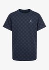 MONOGRAM TEE - Trükipildiga T-särk - black