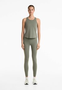 OYSHO CROSS-BACK COMFORTLUX - Linne - mottled green
