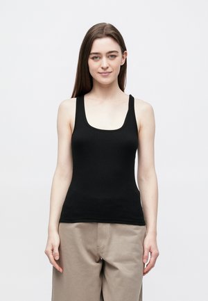 AMANZA TANK - Linne - black