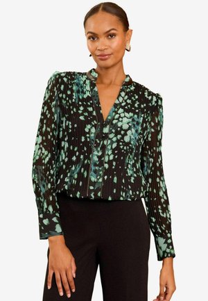 Love & Roses REGULAR FIT - LONG SLEEVE  - Button-down blouse - green